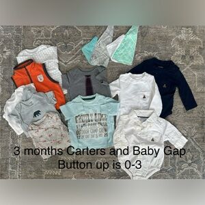 Carters and Baby Gap lot